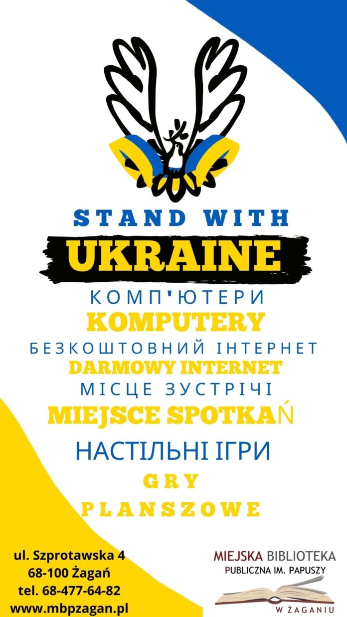 Biblioteka solidarna z Ukrainą